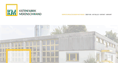 Desktop Screenshot of kisten.ch